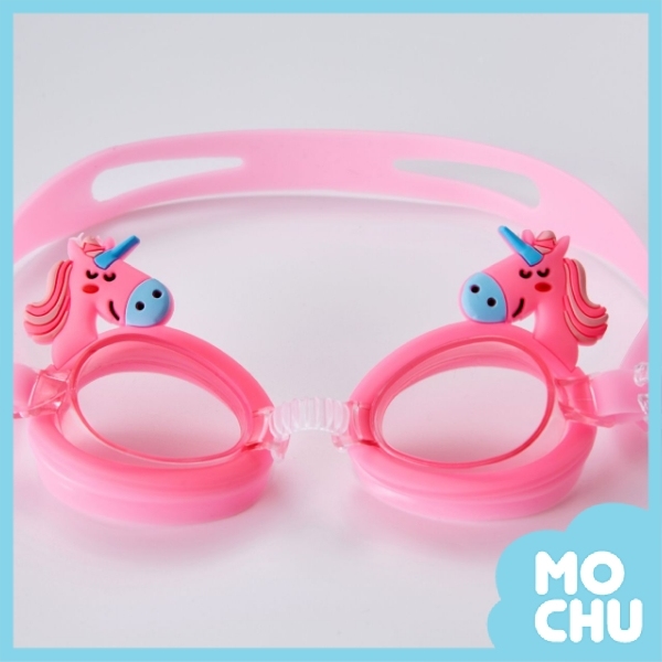 閉眼小馬兒童泳鏡(兩色)