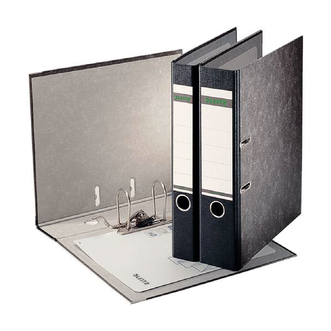 LEITZ頂級辦公商務精品 大理石紋紙夾-B4 (背寬8cm) LZ1102