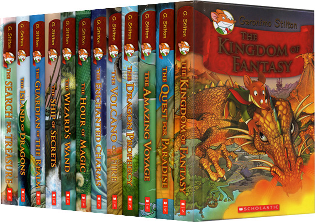 Geronimo Stilton And The Kingdom Of Fantasy Collection