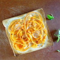 紅蘿蔔芝士吐司