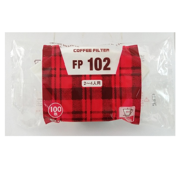 Kalita  FP 102 咖啡濾紙 1包 (100 pc) 2-4人用