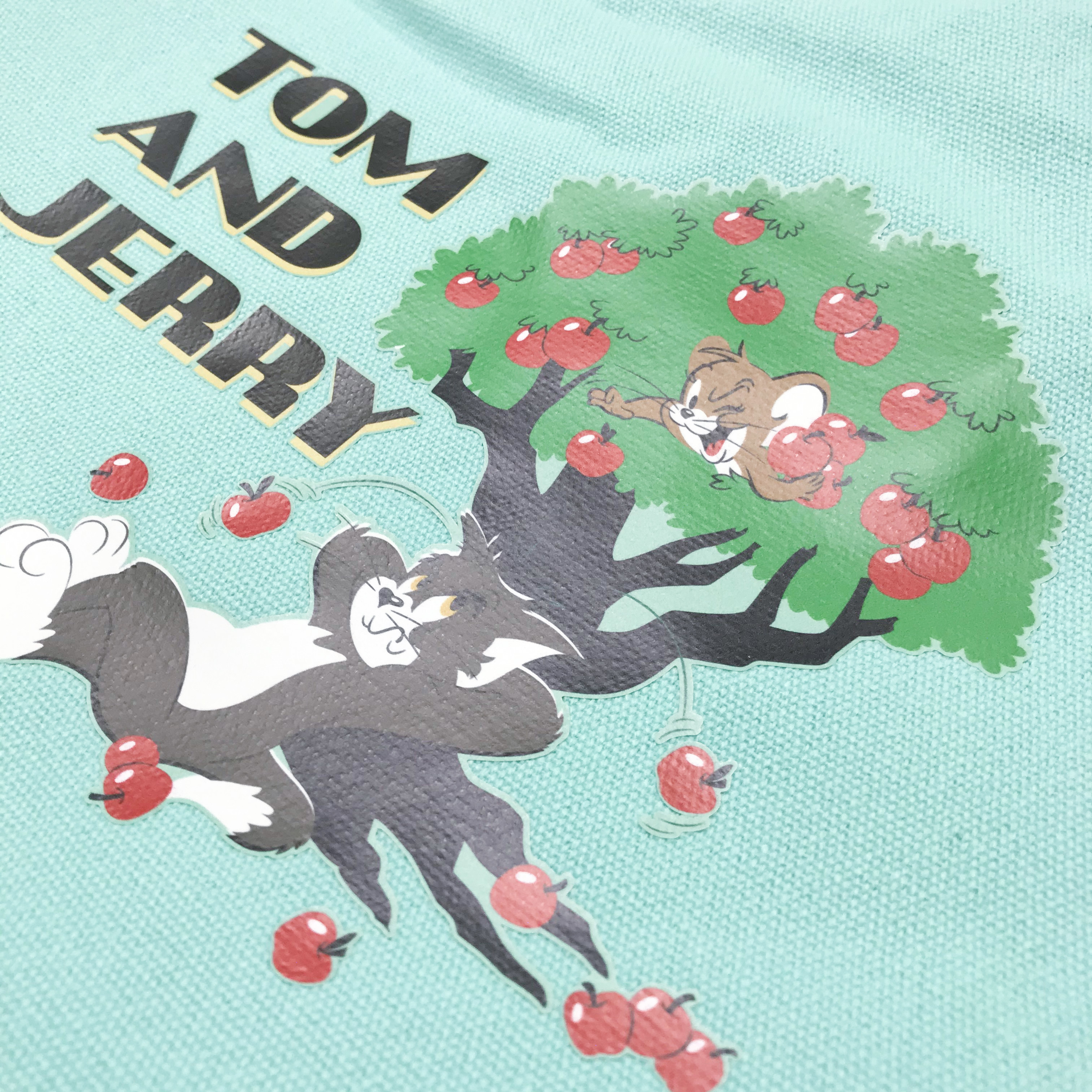 Tom and Jerry-彩色小方包-蘋果款
