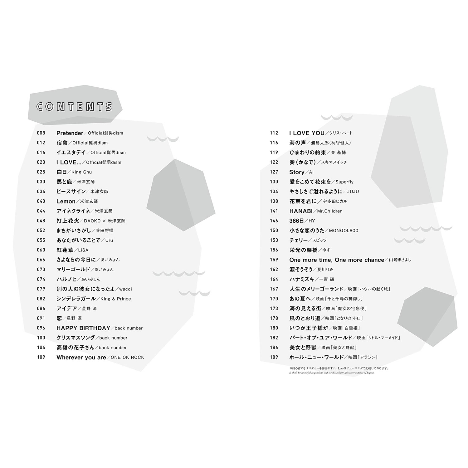 202409 ukulele 烏克麗麗熱門流行歌曲和J-POP歌曲 烏克麗麗譜