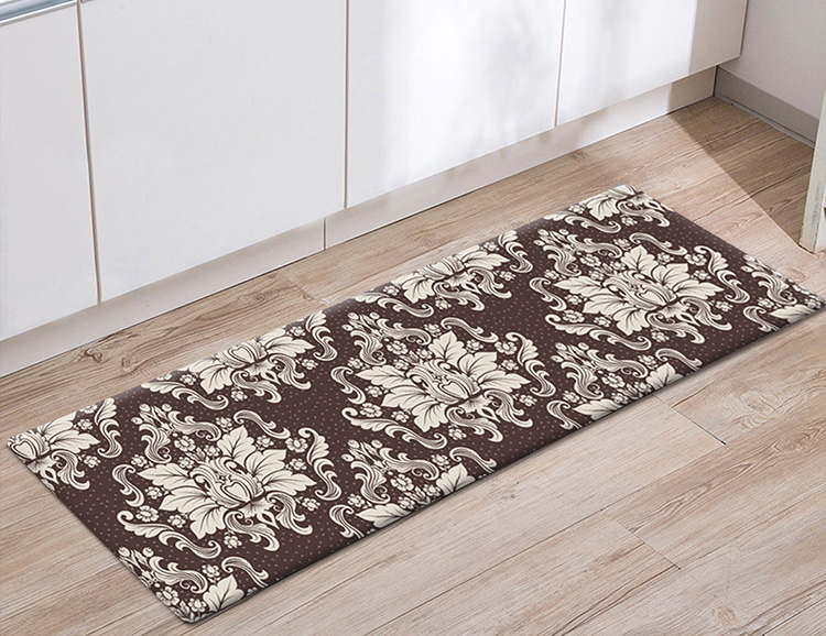 皮革防水防滑廚房踏墊(三種尺寸)_典雅