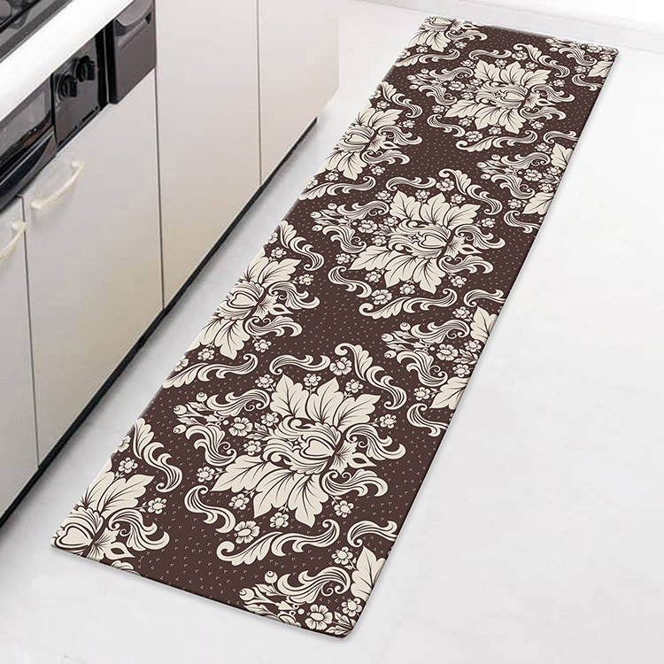 皮革防水防滑廚房踏墊(三種尺寸)_典雅