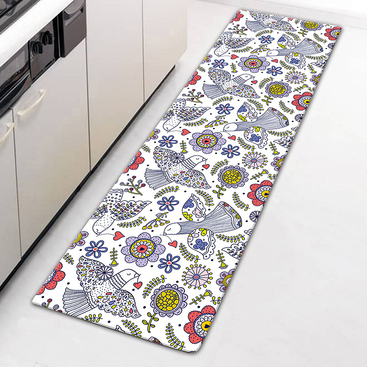 皮革防水防滑廚房踏墊(三種尺寸)_幸運鳥