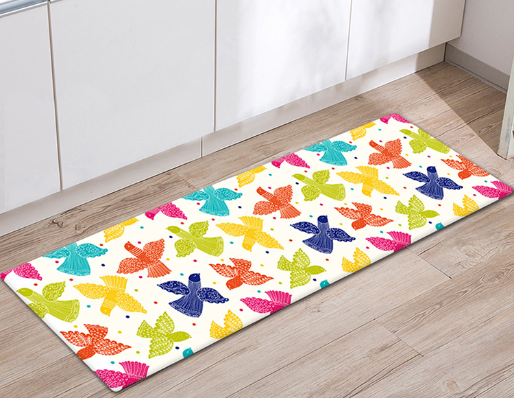 皮革防水防滑廚房踏墊(三種尺寸)_飛翔