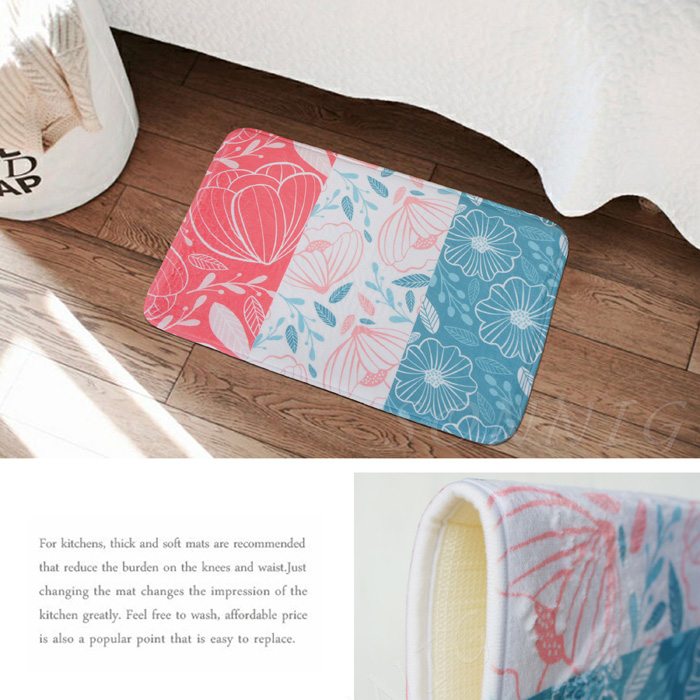 東京風吸水超回彈踏墊(40x60cm)_花舞