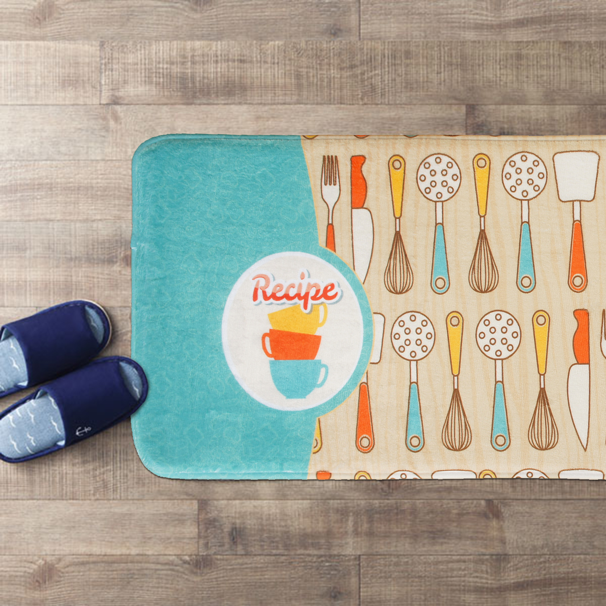 東京風吸水超回彈長踏墊(40x120cm)_料理風