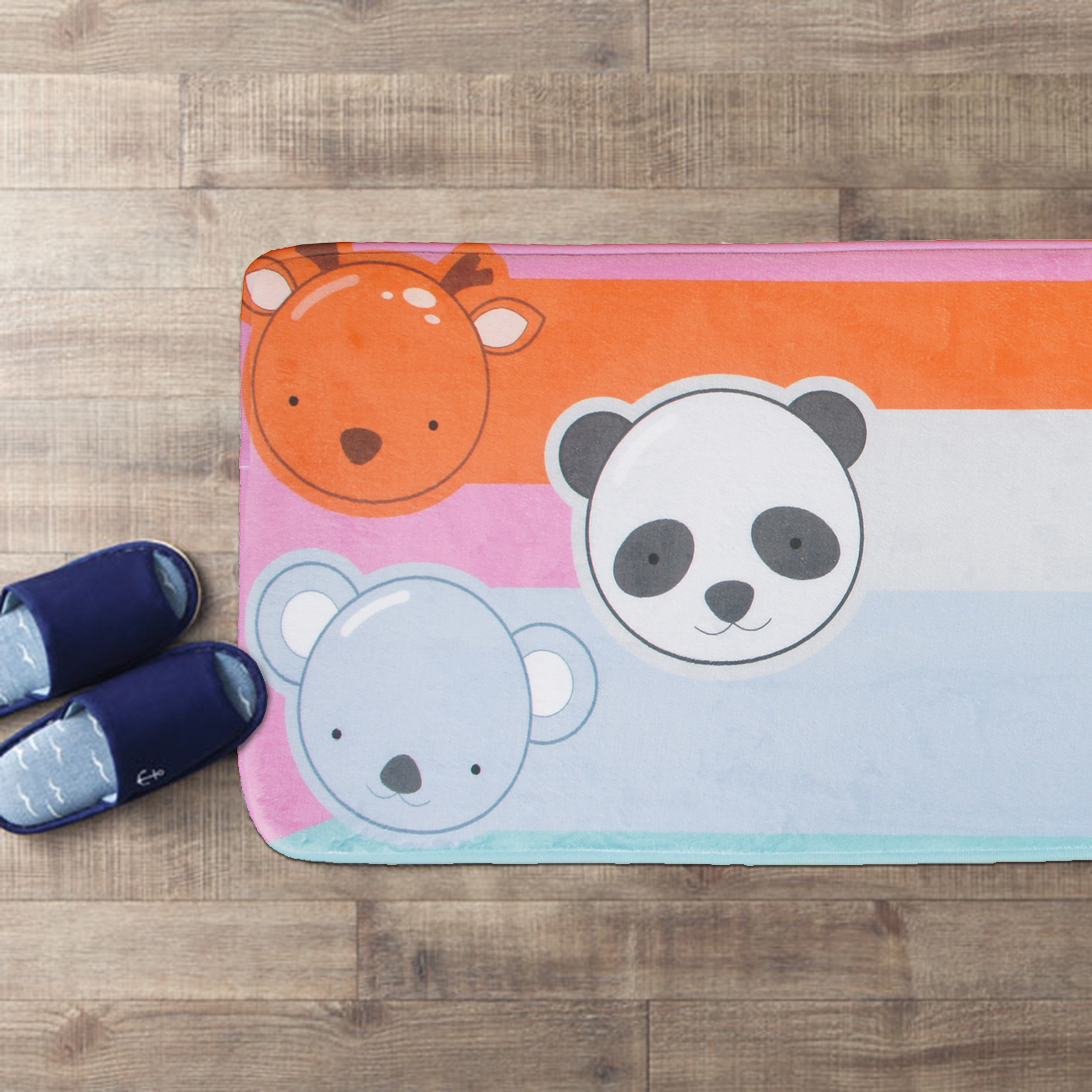 東京風吸水超回彈長踏墊(40x120cm)_Q動物