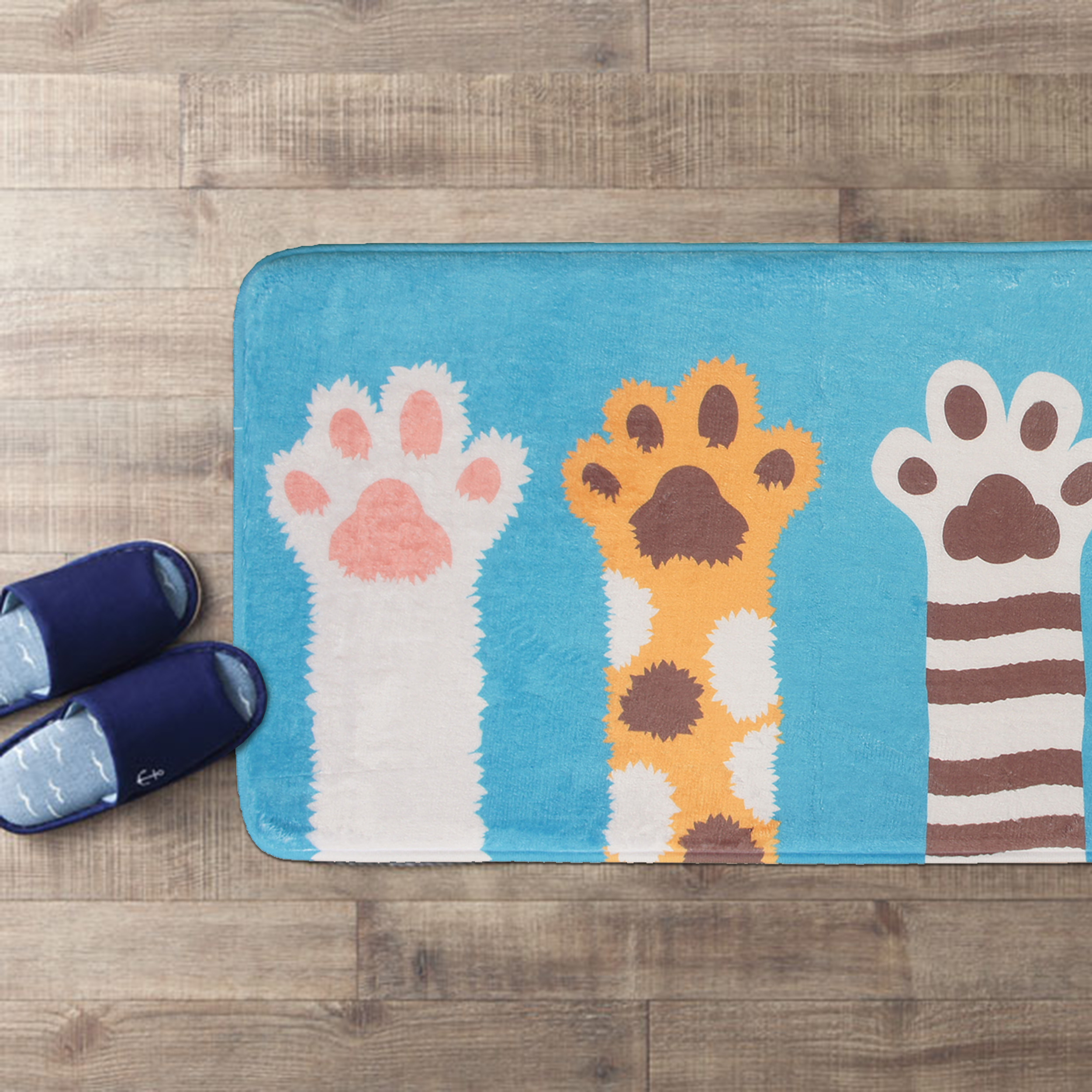 東京風吸水超回彈長踏墊(40x120cm)_萌貓掌