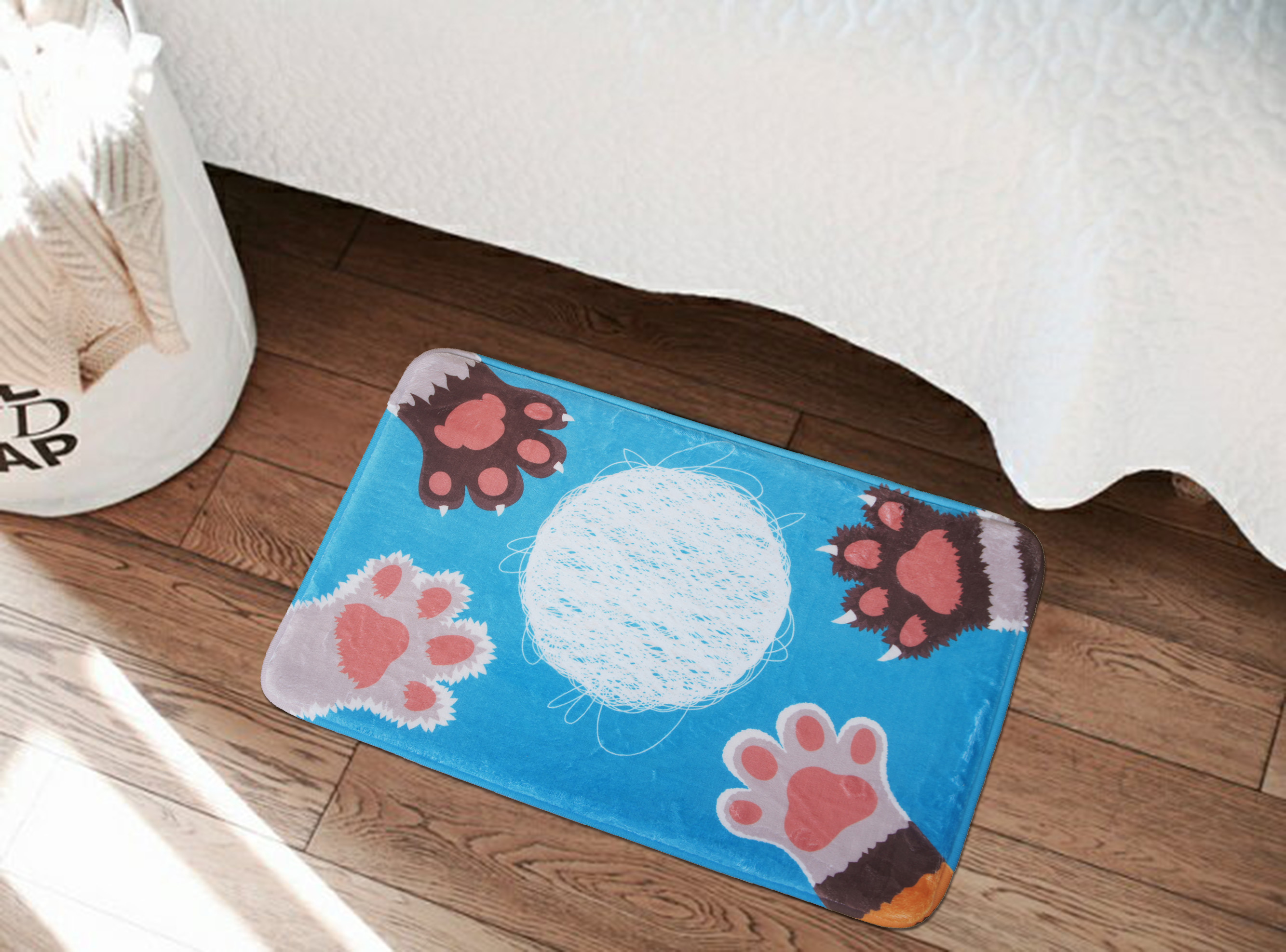 東京風吸水超回彈踏墊(40x60cm)_萌貓掌