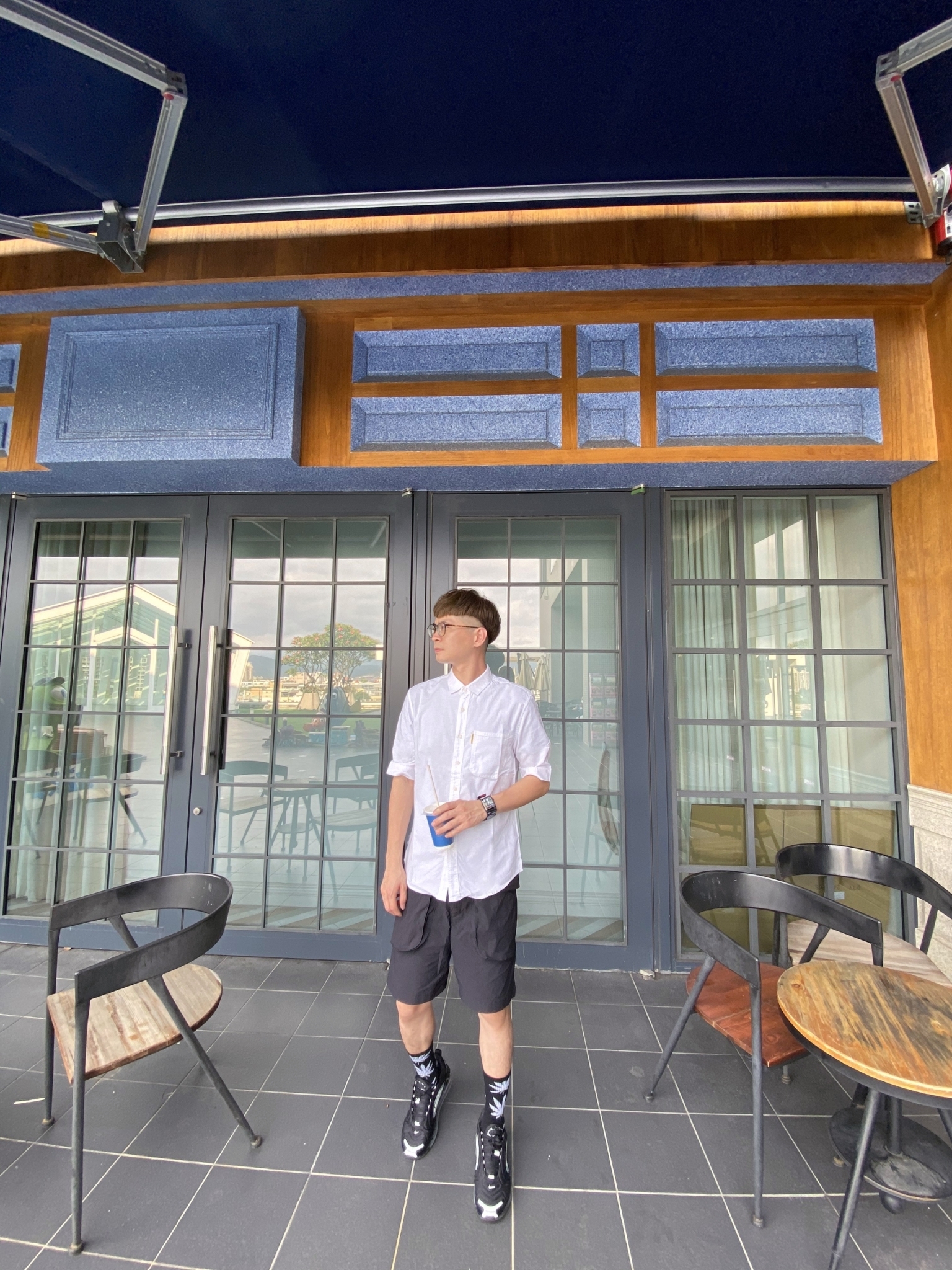 『新品上市』黃標口袋短襯衫-白(NOF20062058)