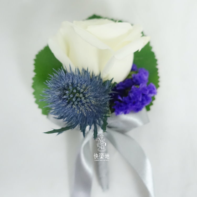 雪輝✵玫瑰花胸花  AF200981