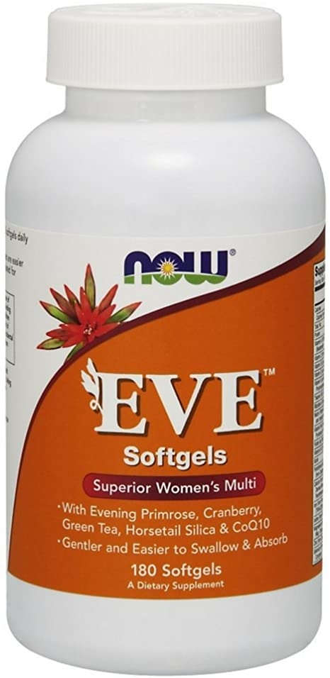 [預購] Now 女性綜合維他命 90/180軟膠囊 Eve Women's Multivitamin