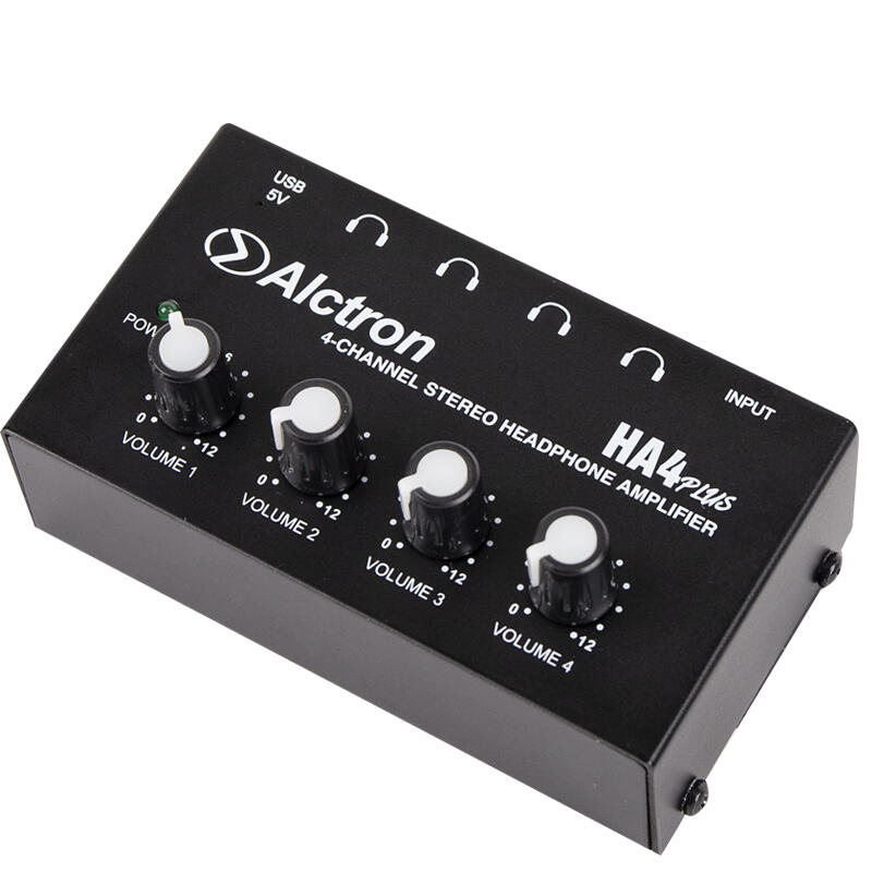 愛克創 Alctron HA4 Plus 小型 四軌 耳機 分配器 USB供電 公司貨