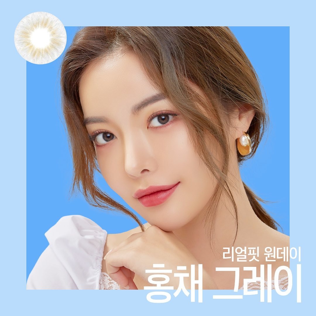 「1+1｣ LENSME Real Fit #Gray 1-day /30p