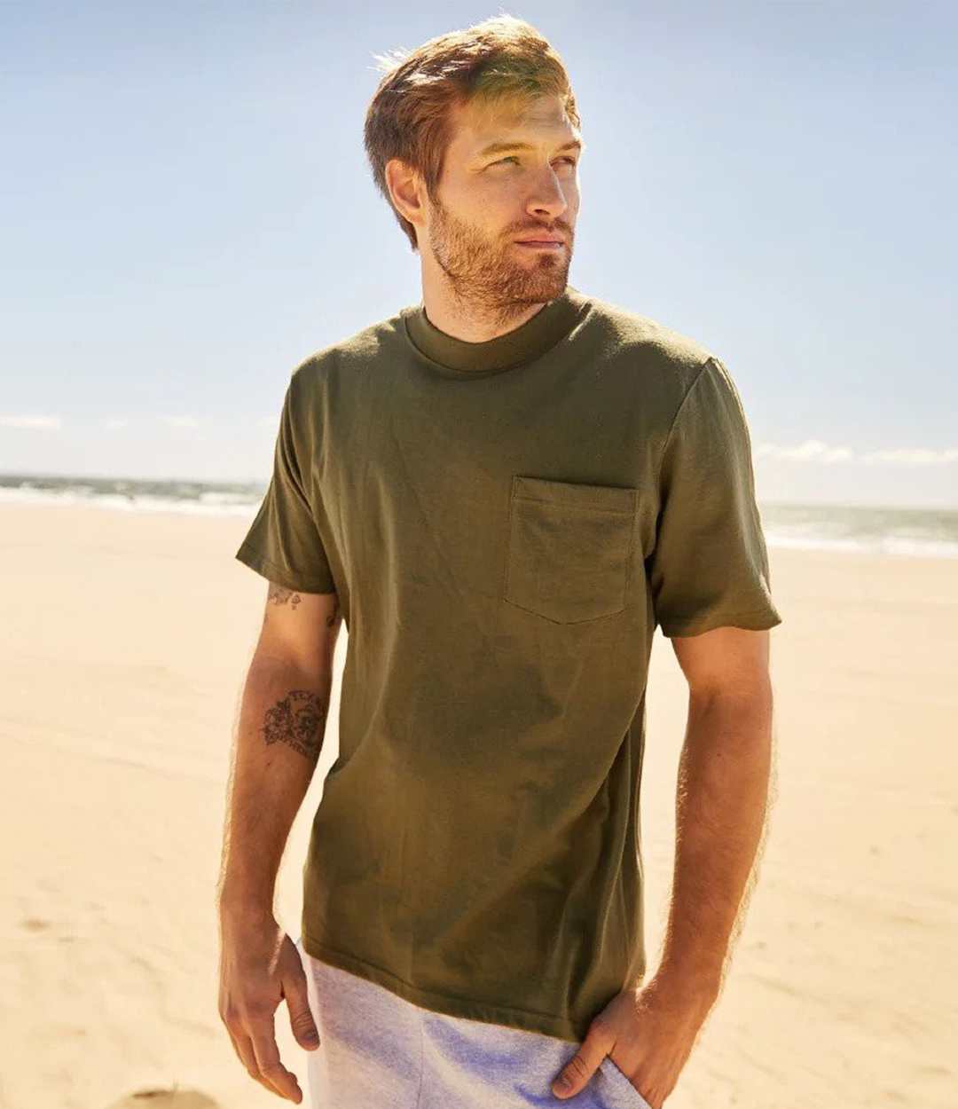 硬挺感厚磅數素Ｔ恤穿搭,素T推薦