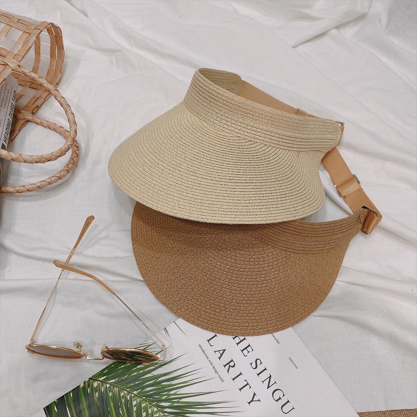 韓版太陽草帽/兩色