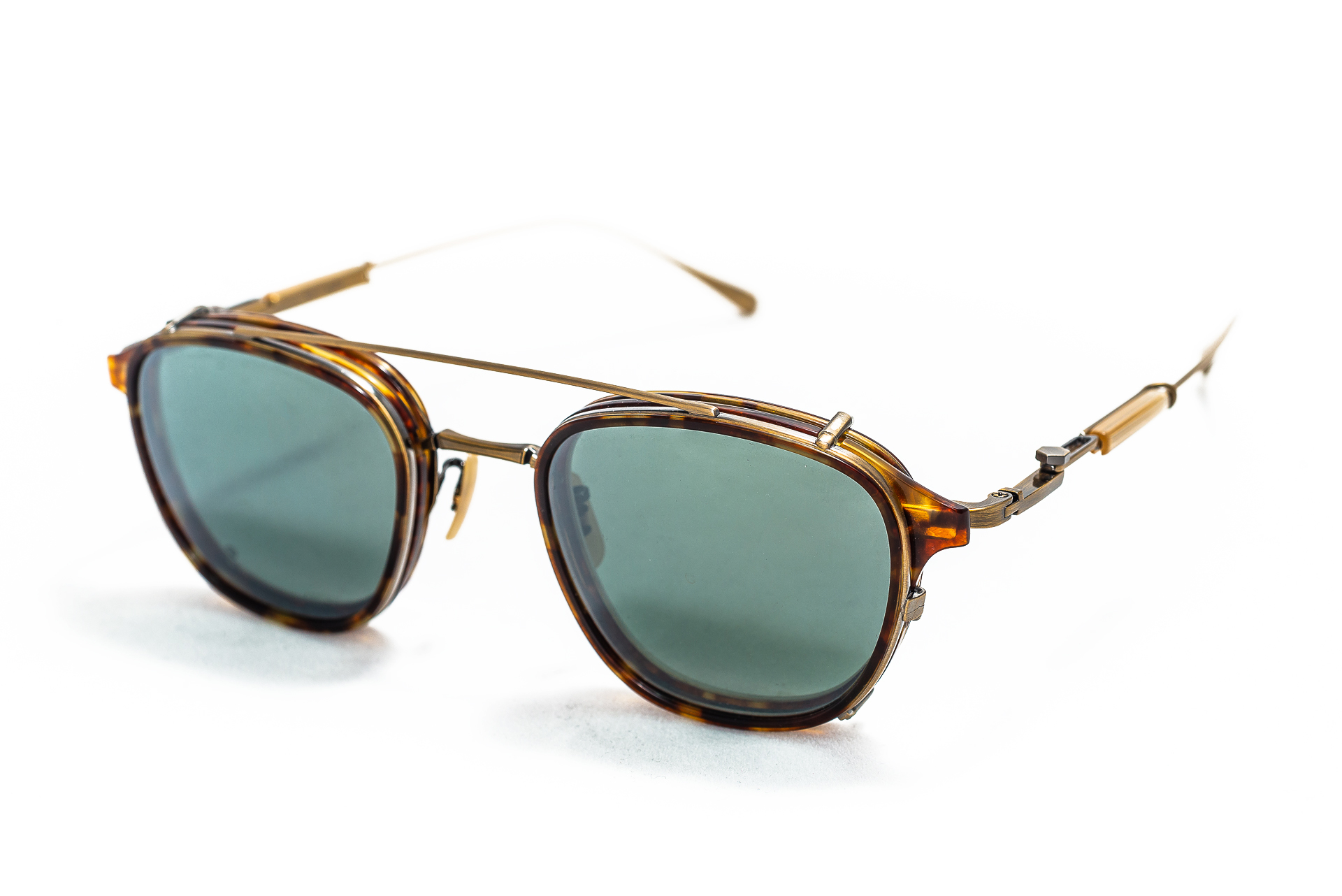 GRIFFITH CL-MAPLE with Clip-on Sunglasses (Green)