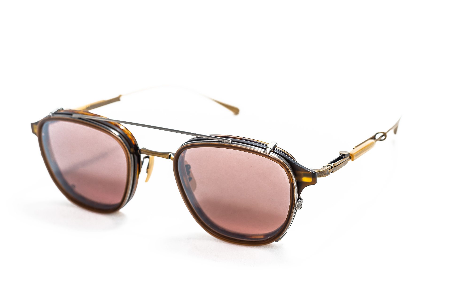 GRIFFITH CL-MAPLE with Clip-on Sunglasses (Brown)