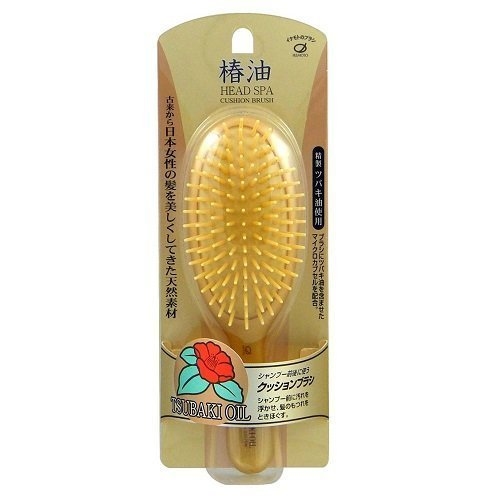 IKEMOTO Tsubaki Oil Head Spa Cushion Brush