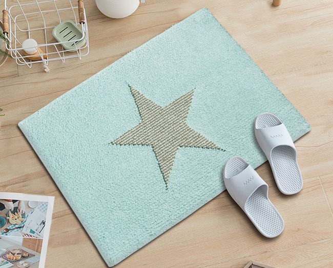 NINO1881蛋糕絨吸水地墊(45x65cm)_晨星綠