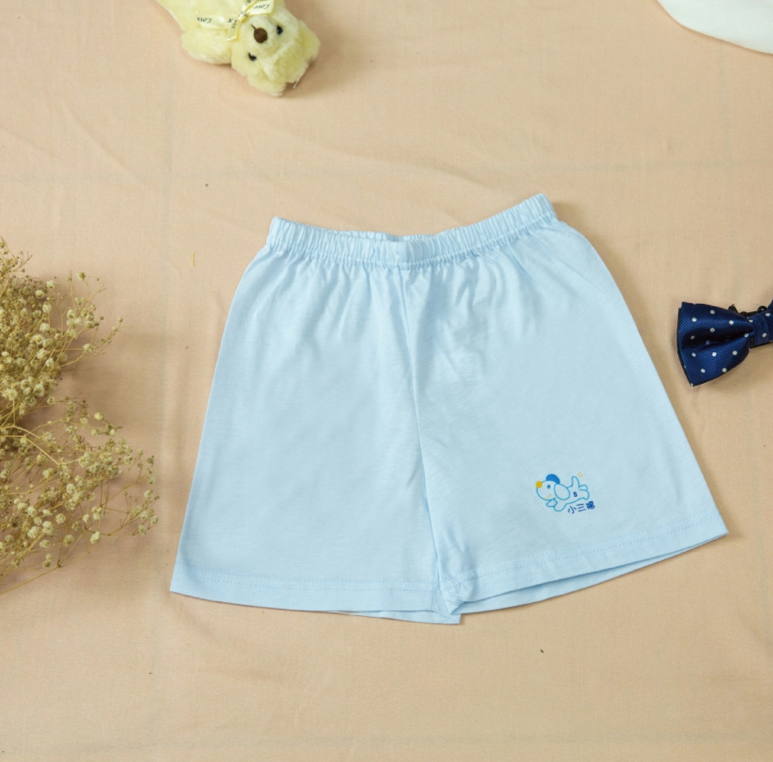 小三福 三福 100%純棉兒童單面小短褲