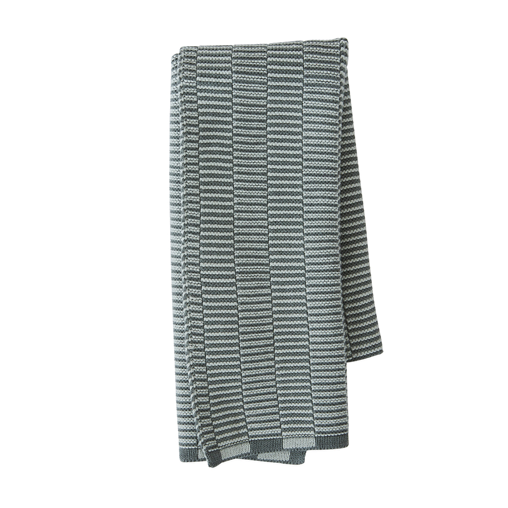 OYOY Stringa 層疊線條萬用巾 / 碧璽藍