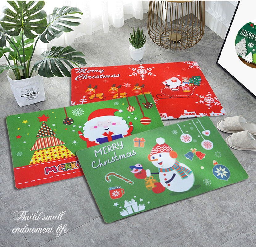 X'mas繽紛聖誕踏墊(43x73cm)(共三款)