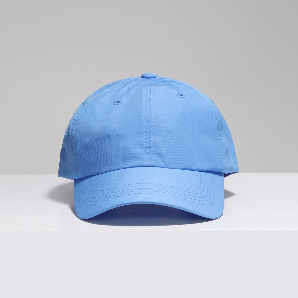 【 Y-3 RIPSTOP CAP 側邊小LOGO老帽 - 粉藍 】