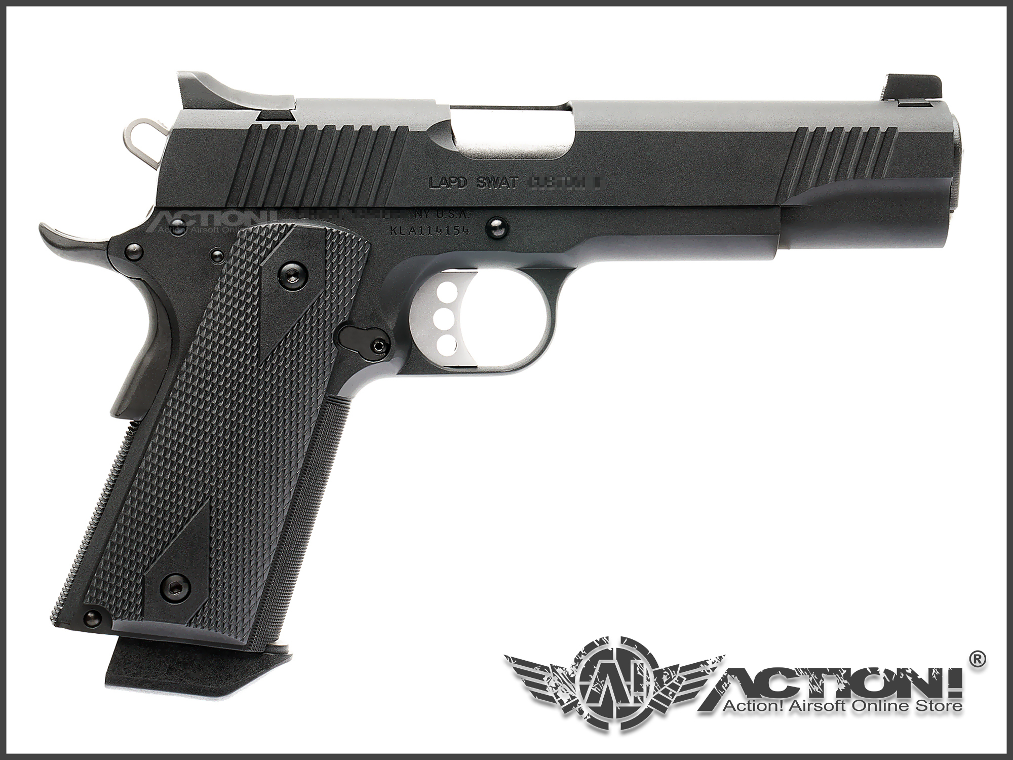 LAPD SWAT K-Style Custom II Type 1911 AIRSOFT GBB Pisto