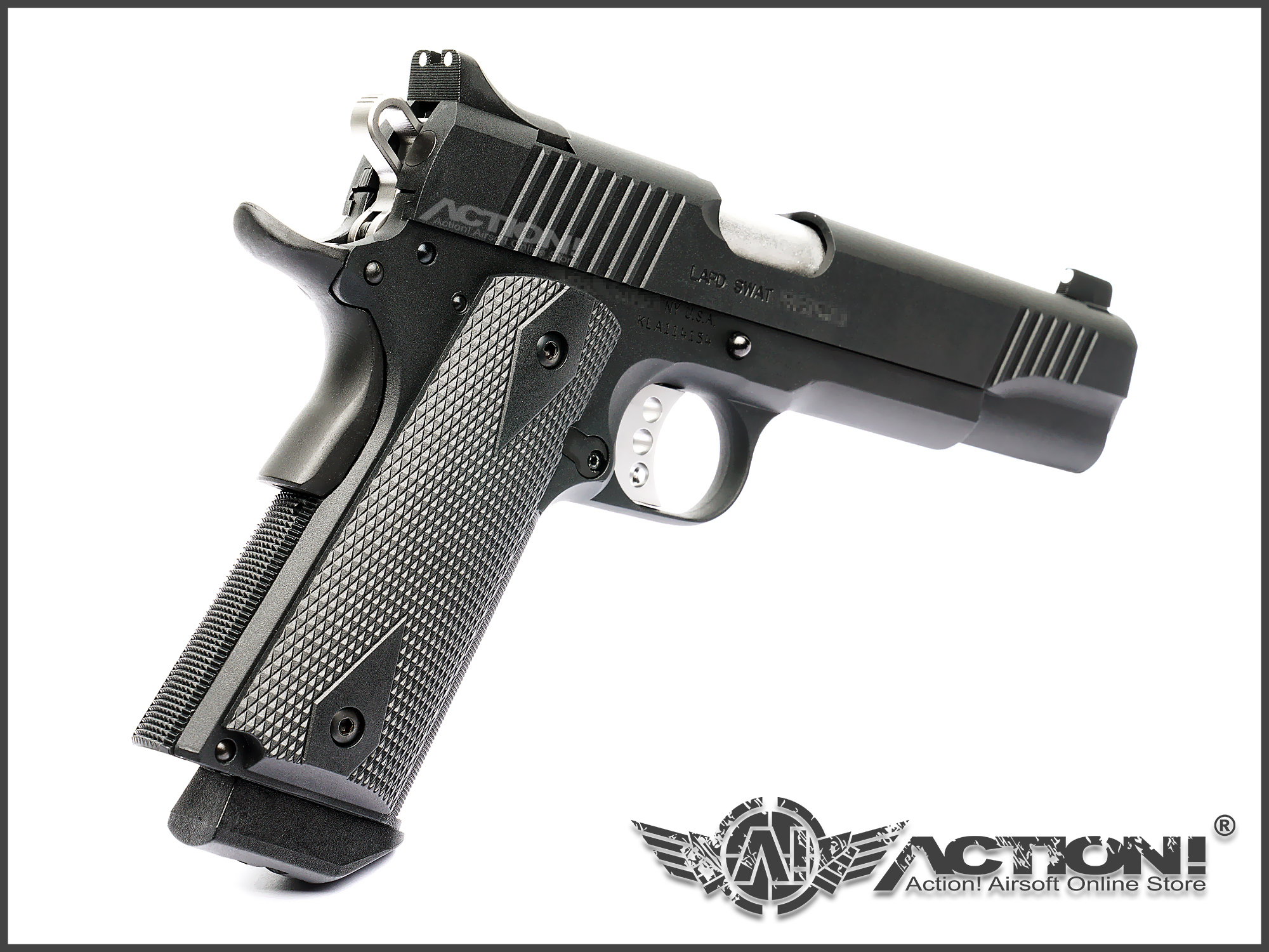 LAPD SWAT K-Style Custom II Type 1911 AIRSOFT GBB Pisto