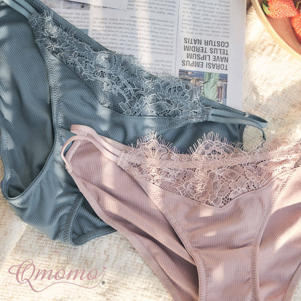 Qmomo【BABY HONEY】Hipster Panties (2 color)