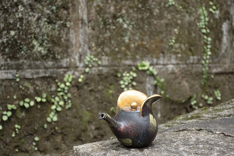波多野 正典　泥彩壺 泥彩 泥象嵌 壺鉢 3号 山元一真（淡海陶芸研究所） – linkplants