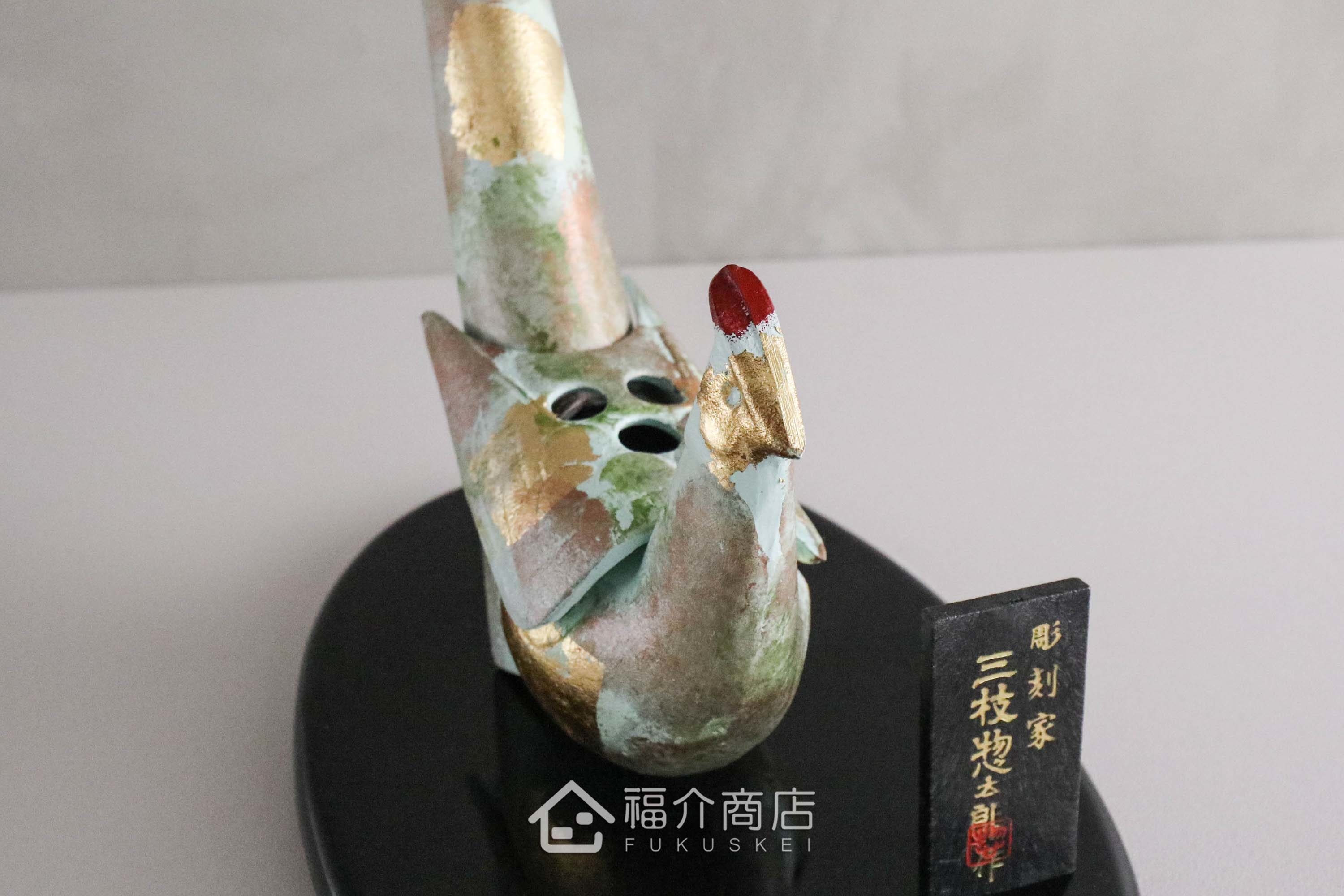 日本國鳥雉子造型的香爐