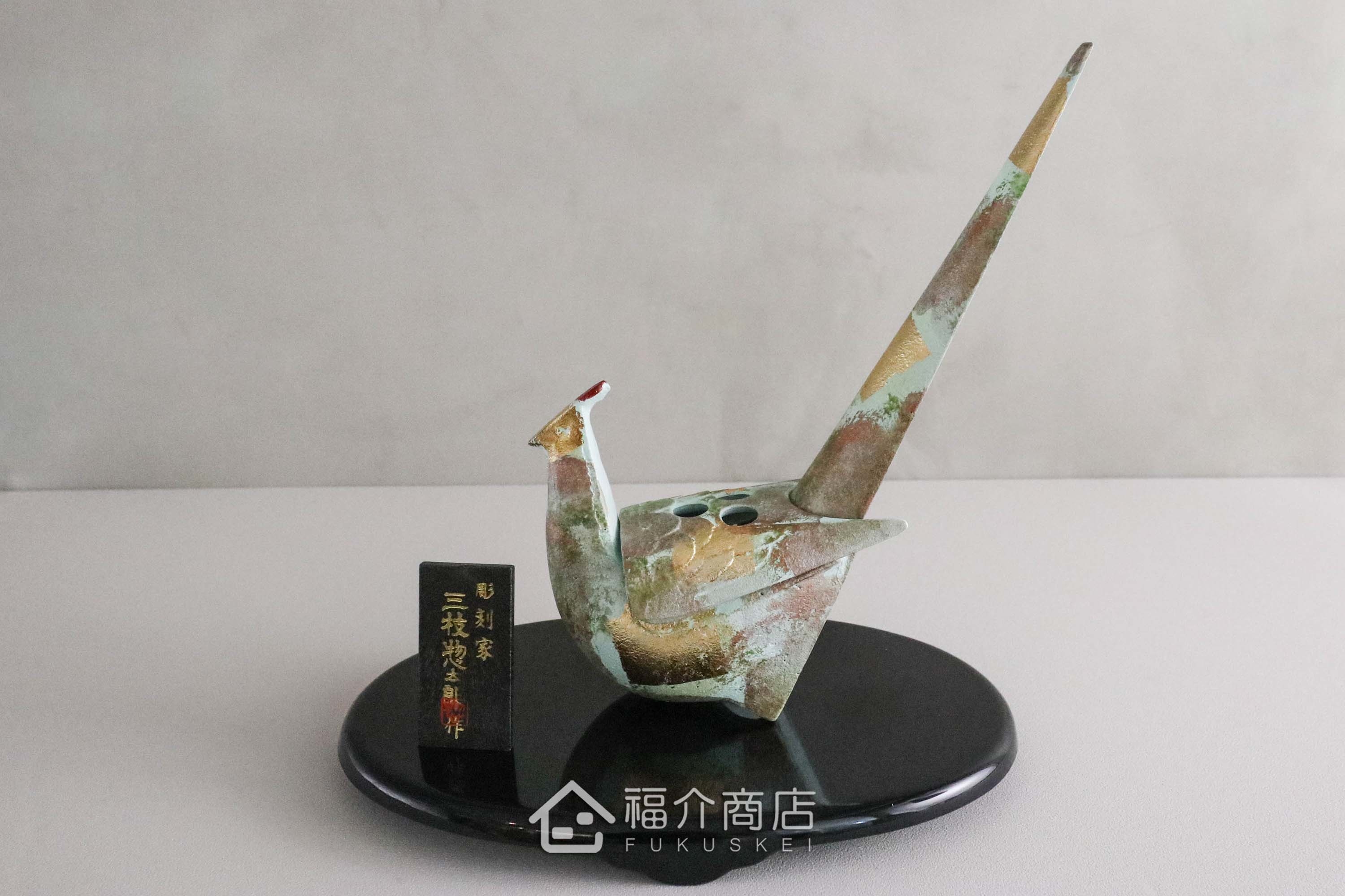 日本國鳥雉子造型的香爐