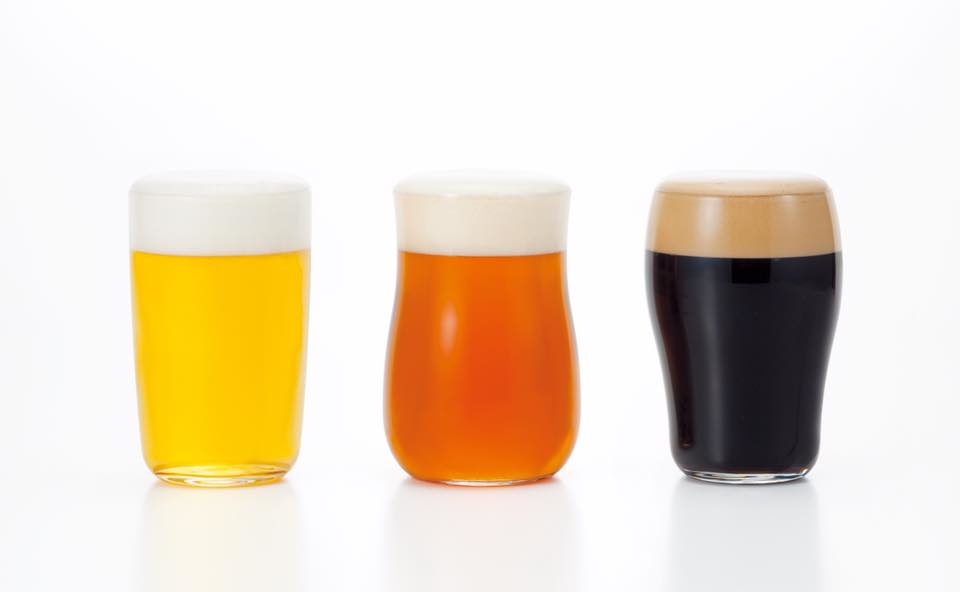 日本Aderia 薄口強化啤酒杯 爽快 芳香 醇厚245ml/1入