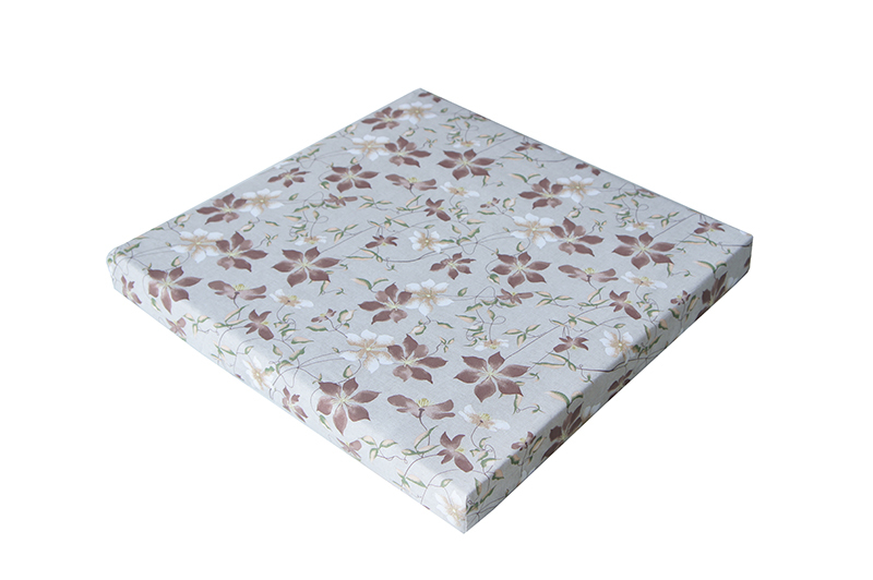 千葉記憶型立體坐墊(50x50x5cm)-咖啡色