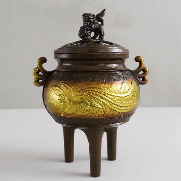 【高岡銅器】瑞鳳 香爐