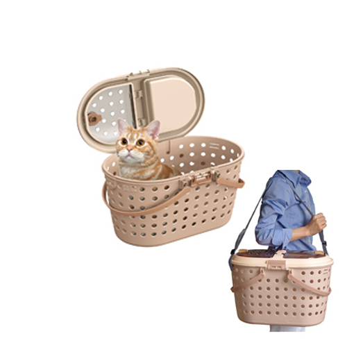 日本Marukan-寵物外出提籠(藍/粉/茶色) CT-326/CT-327/CT-328|寵物外出