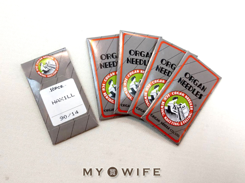 風琴牌ORGAN NEEDLES_家用箭尾針_10支入