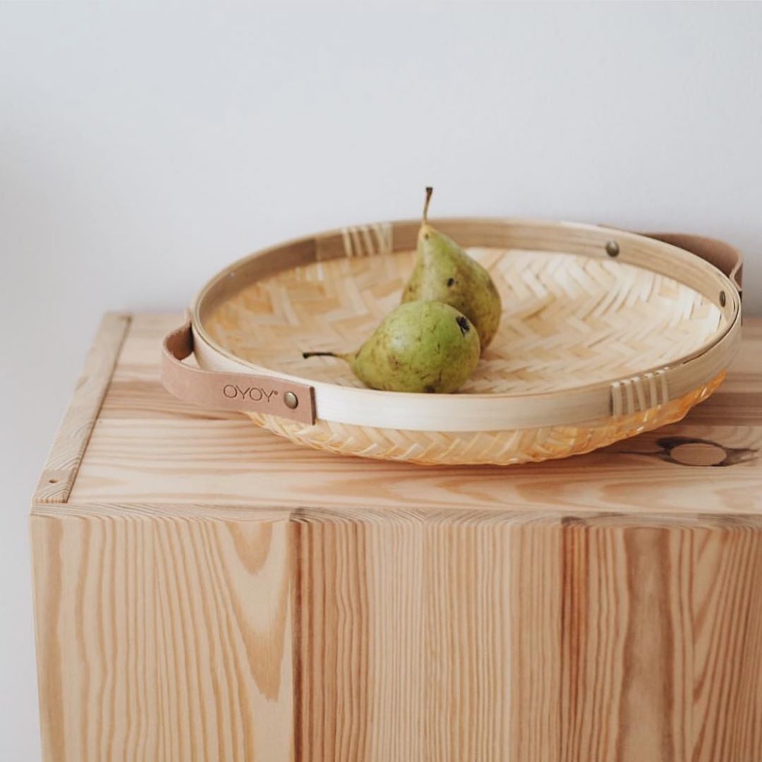OYOY Sporta 圓形竹編籃 / 天然竹