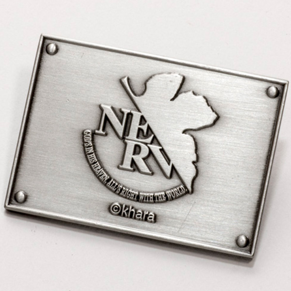 EVA 新世紀福音戰士 NERV銘板ピンズ NERV銘牌別針