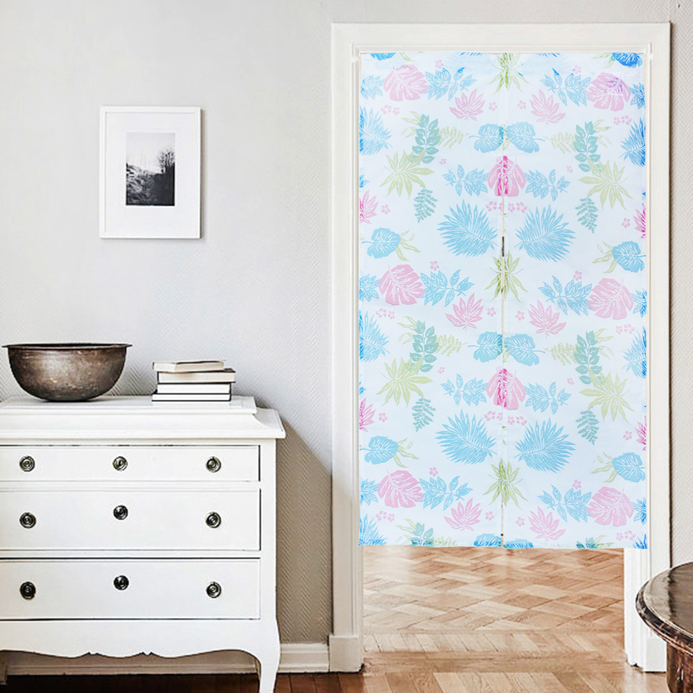 HONE柔光花紗長門簾(85x150cm)_彩葉