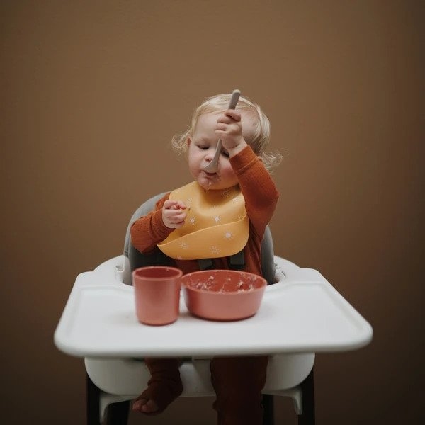 MUSHIE - 立體矽膠圍兜（Sun）