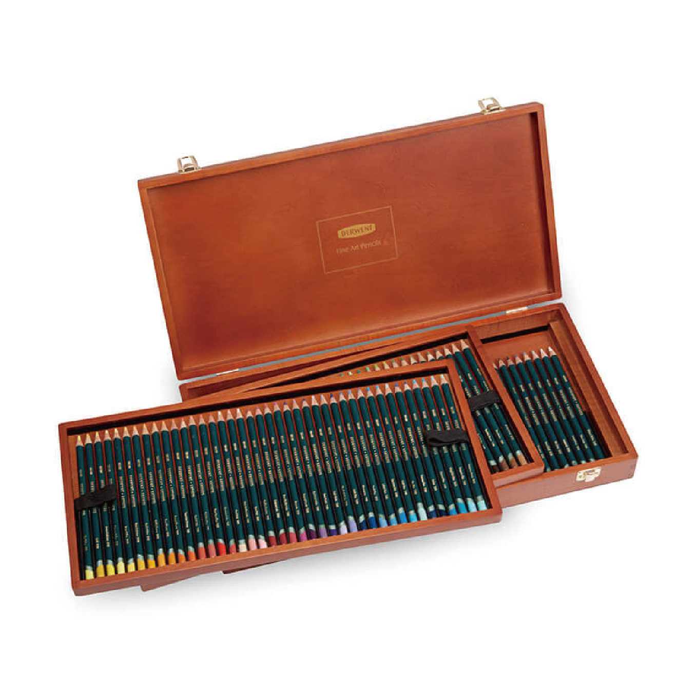 【DERWENT 德爾文】 油性色鉛120色-木盒裝 DW32098