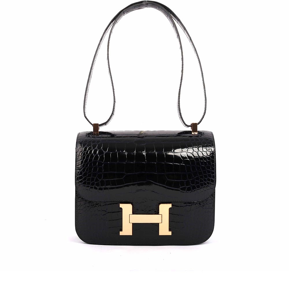 【Hermès】24cm 雙色Constance