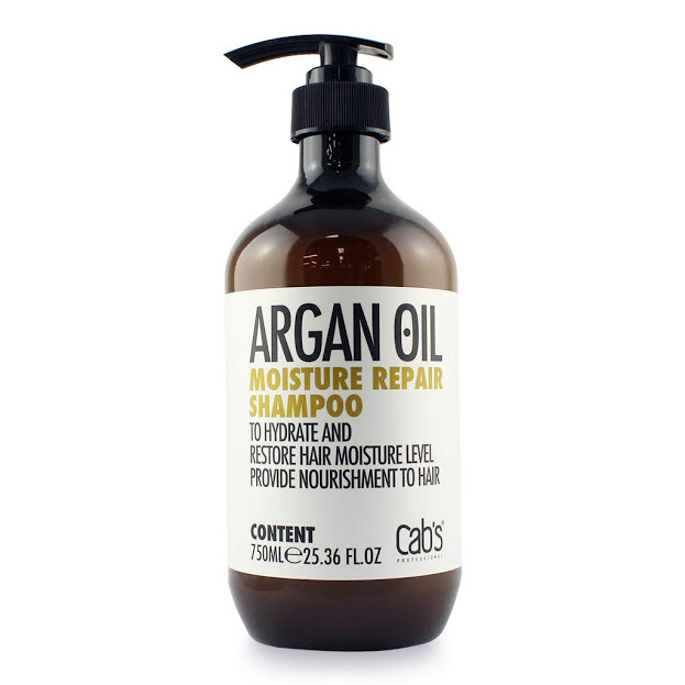 Cab's Argan Oil Moisture Repair Shampoo
