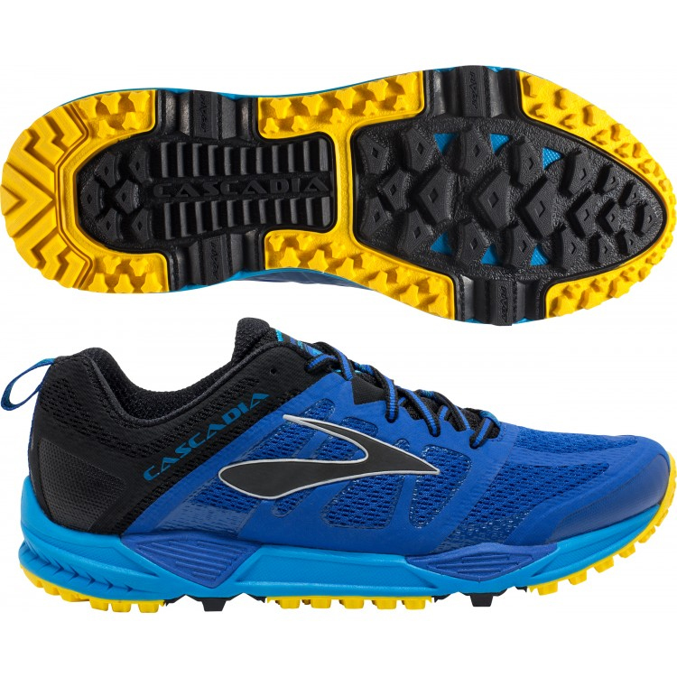 Brooks Cascadia 11 Blue Yellow Men